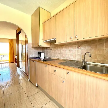 شقة Studio From 5 Minutes Walk To The Beach, Wifi And Pool In Tenerife South طوستا ديل سيلونثيو